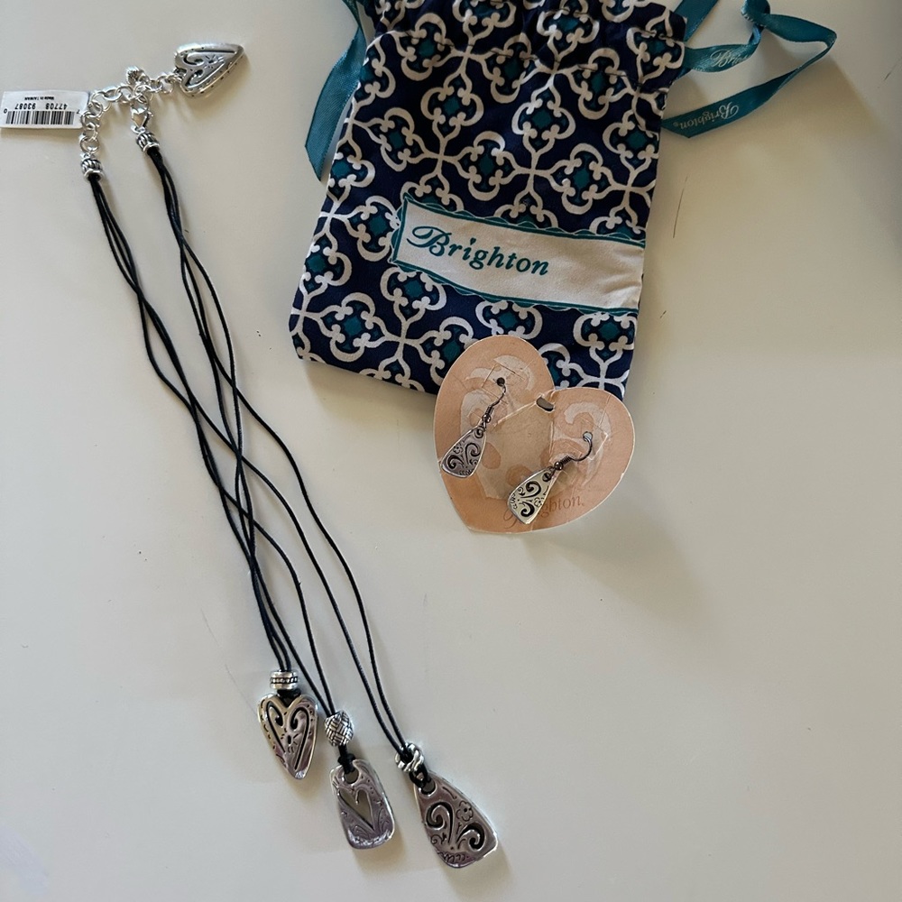 Brand new Brighton earrings, and necklace